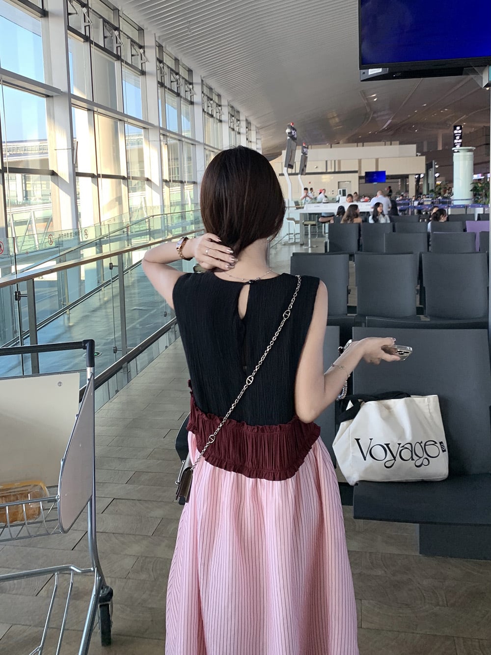 【dress】ノースリーブワンピース　M24340