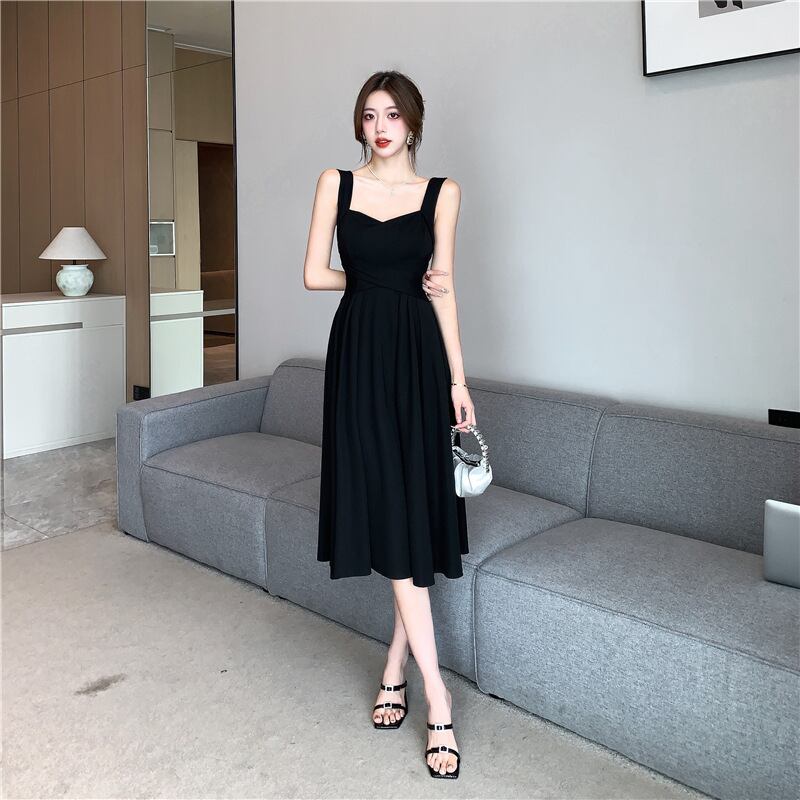 【dress】ギャザー サロペットワンピース G20461