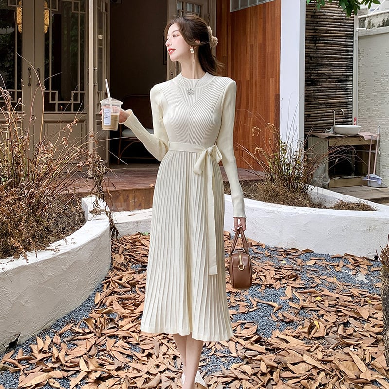 【dress】ニットワンピース　M25478