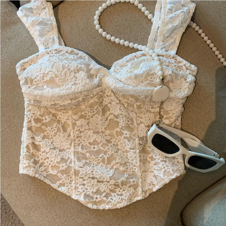 【tops】レースキャミソール　M29524