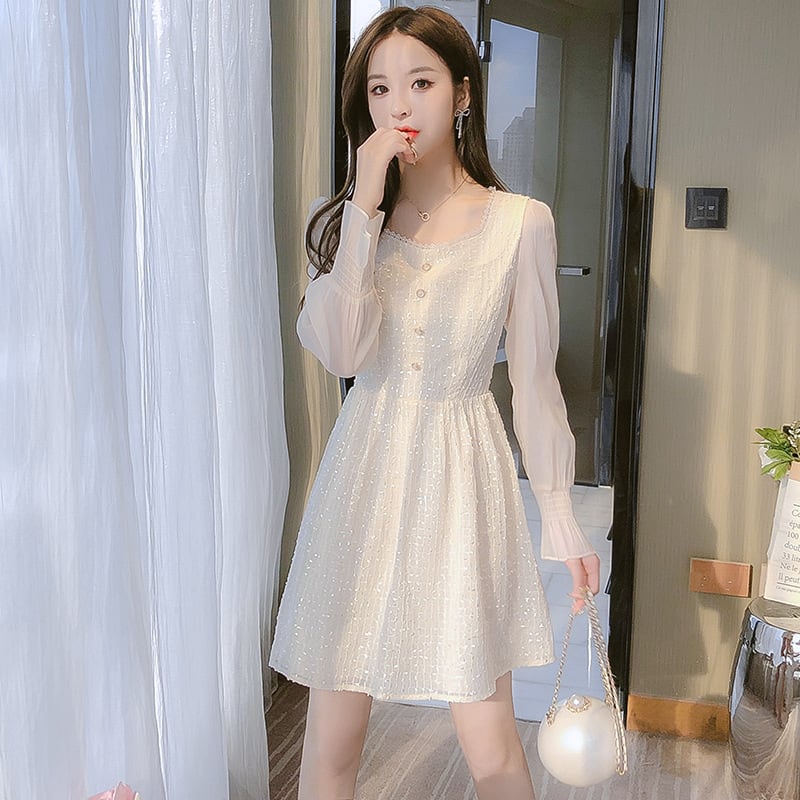【dress】デートワンピース　M25360