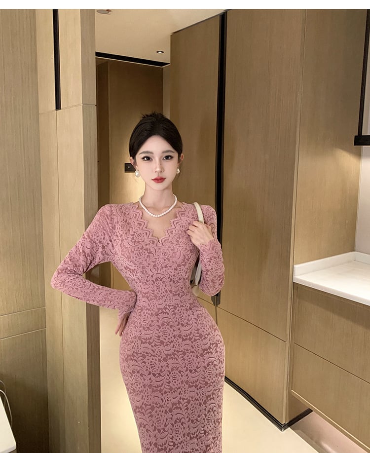 【dress】レースワンピース　M26112