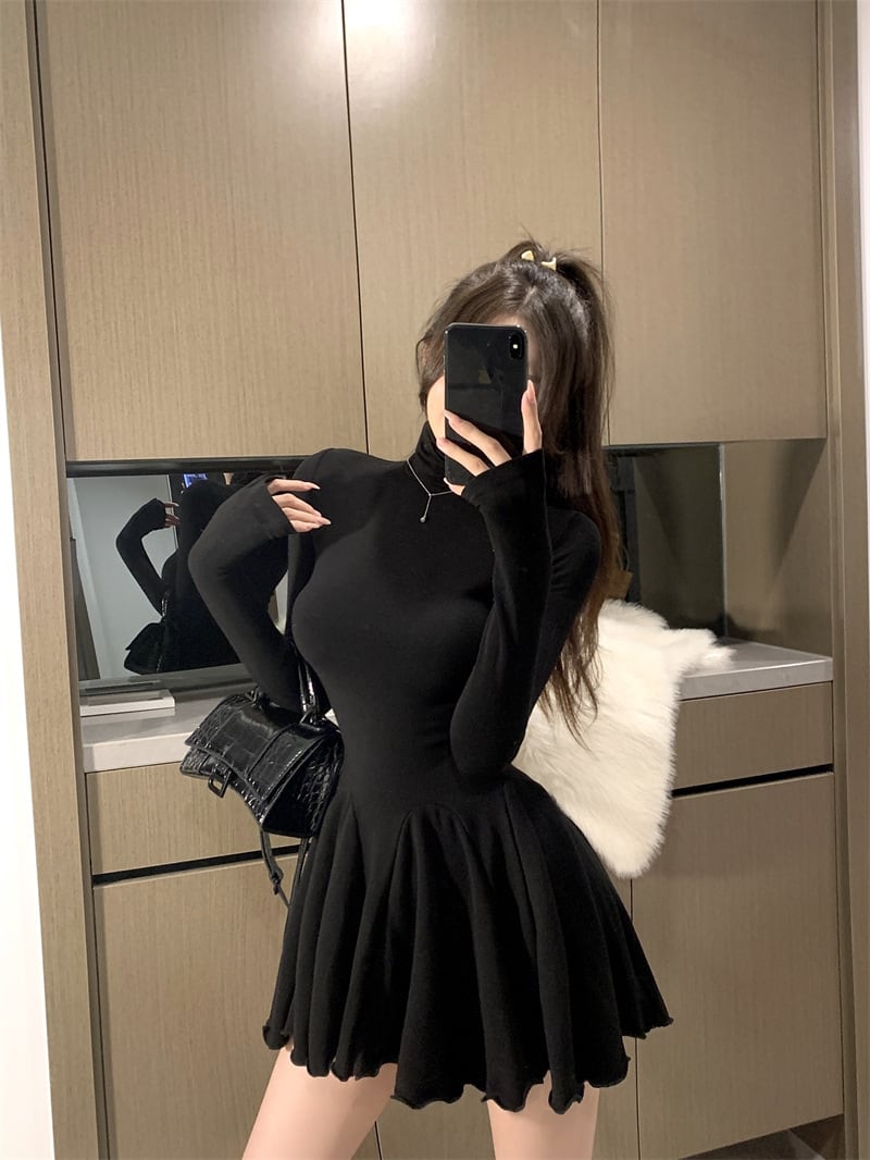 【dress】ハイネックワンピース　M27758