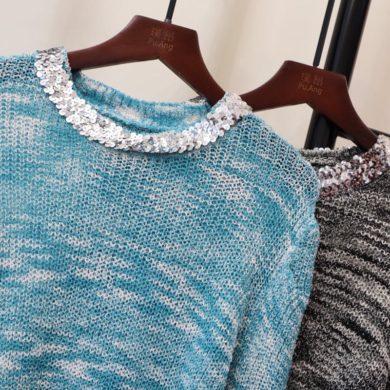 【tops】ニットセーター　M25471