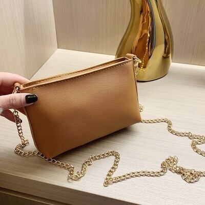 【小物】大活躍 高級感 ファッション定番無地肩掛け斜め掛けバッグ