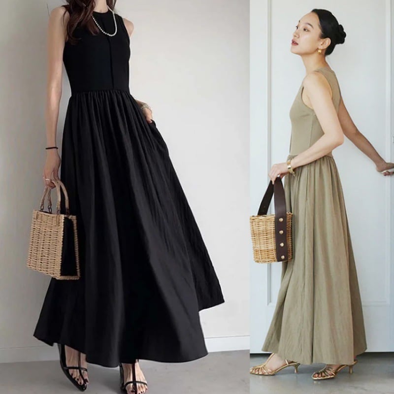 【dress】ノースリーブワンピース　M29754