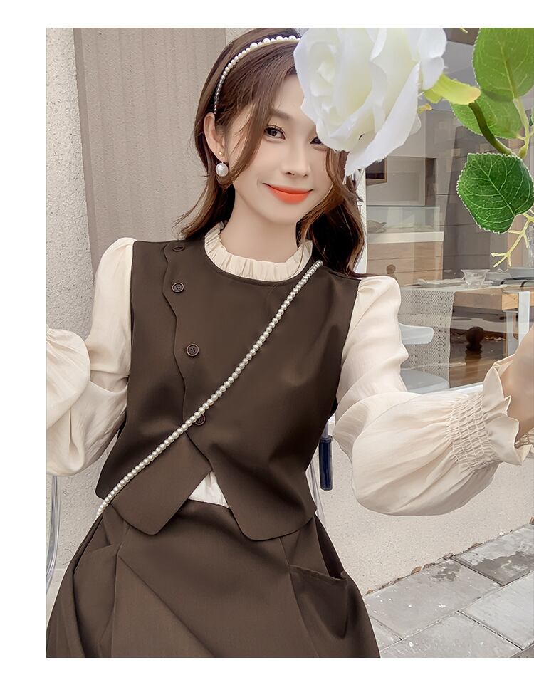 【dress】ドッキングワンピース　M18729