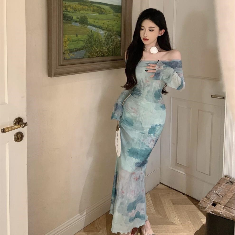 【dress】フリルワンピース　M25259
