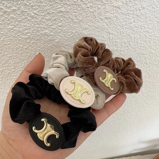 【小物】3色シュシュヘアゴムF7849