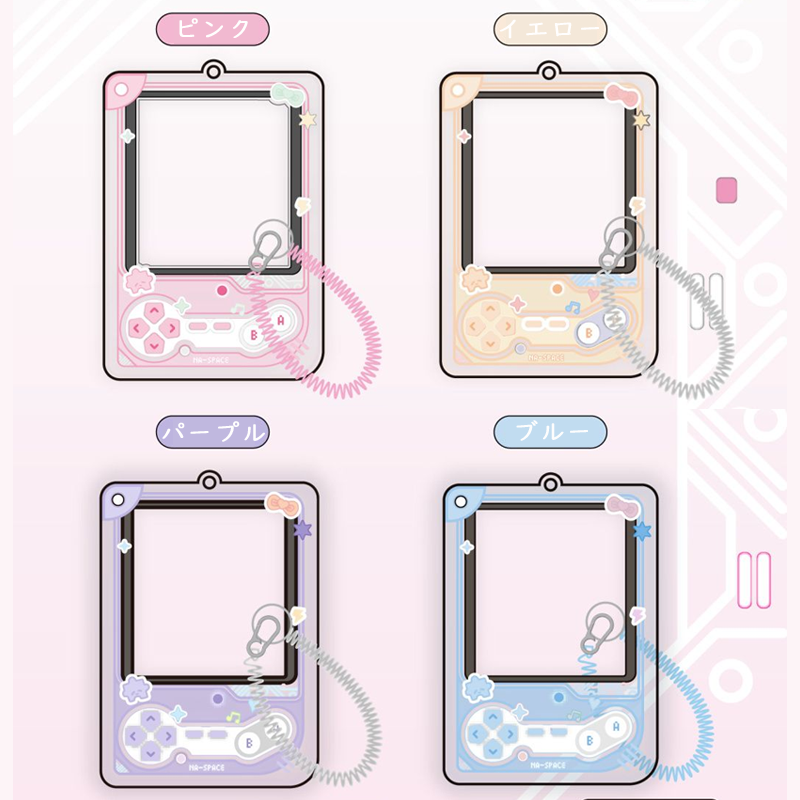 【GOODS】アクリル ゲーム機  B2サイズ カードケース カバー Q2494