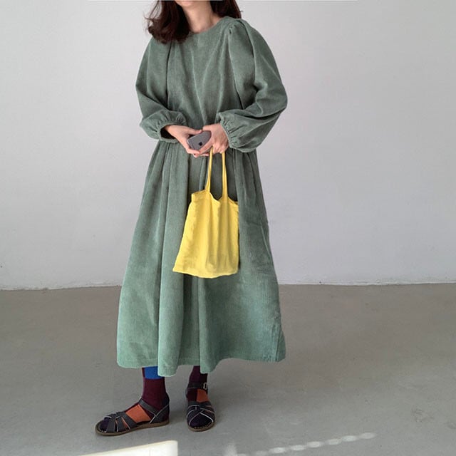 【dress】カジュアルワンピース　M18693