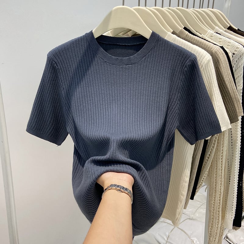 【tops】無地Tシャツ　M24981