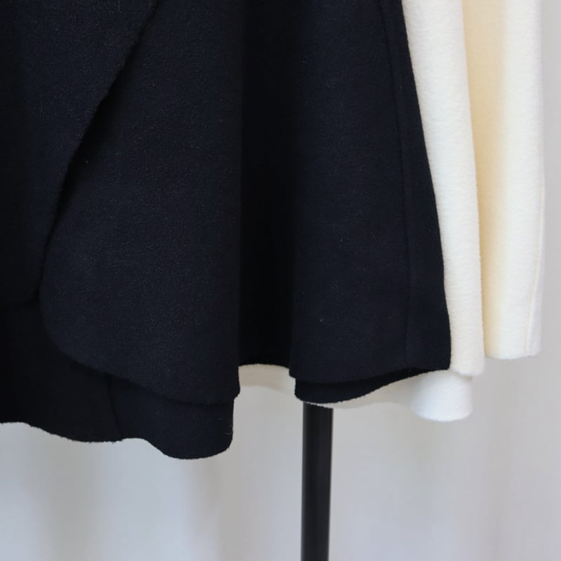 【outer】ラシャ生地ケープコート　M26075