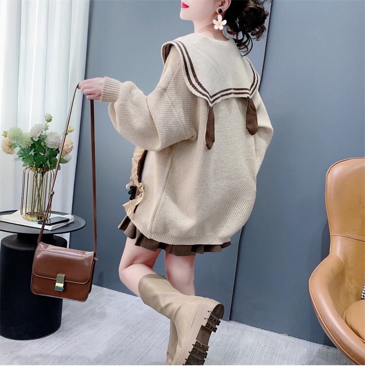 【tops】カートゥーンニットセーター　M28307