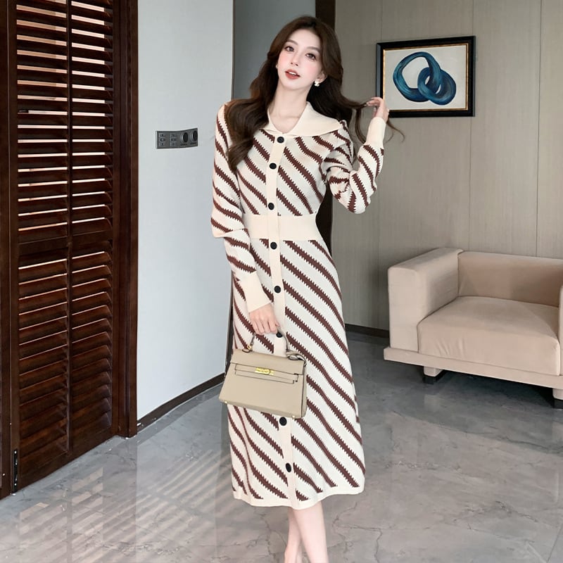 【dress】ニットワンピース　M28206