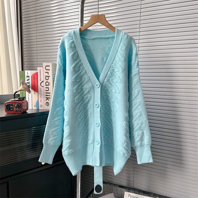 【outer】ニットカーデ　M18551