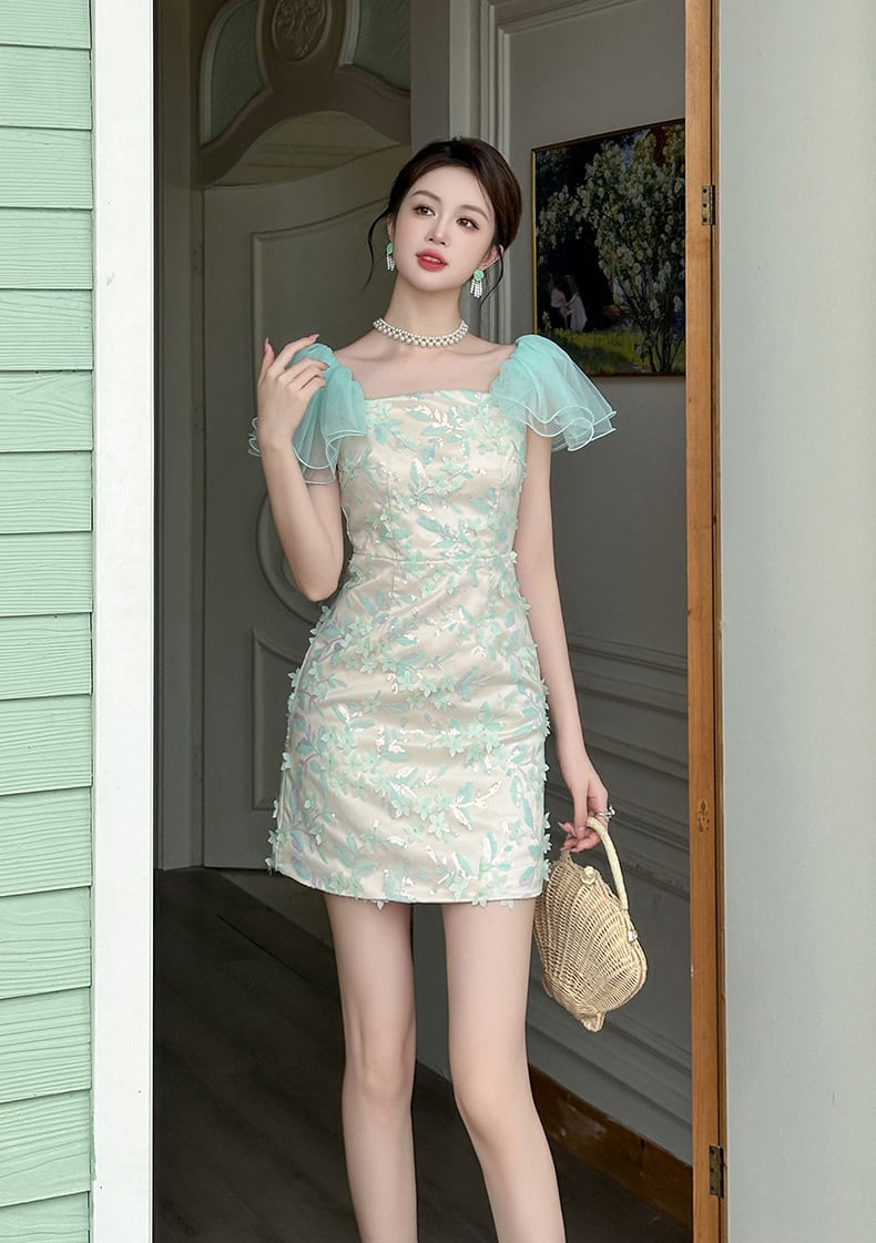 【dress】デートワンピース　M24197