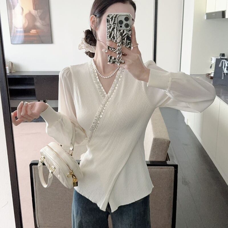 【tops】不規則 イレギュラードッキングトップス　M29387
