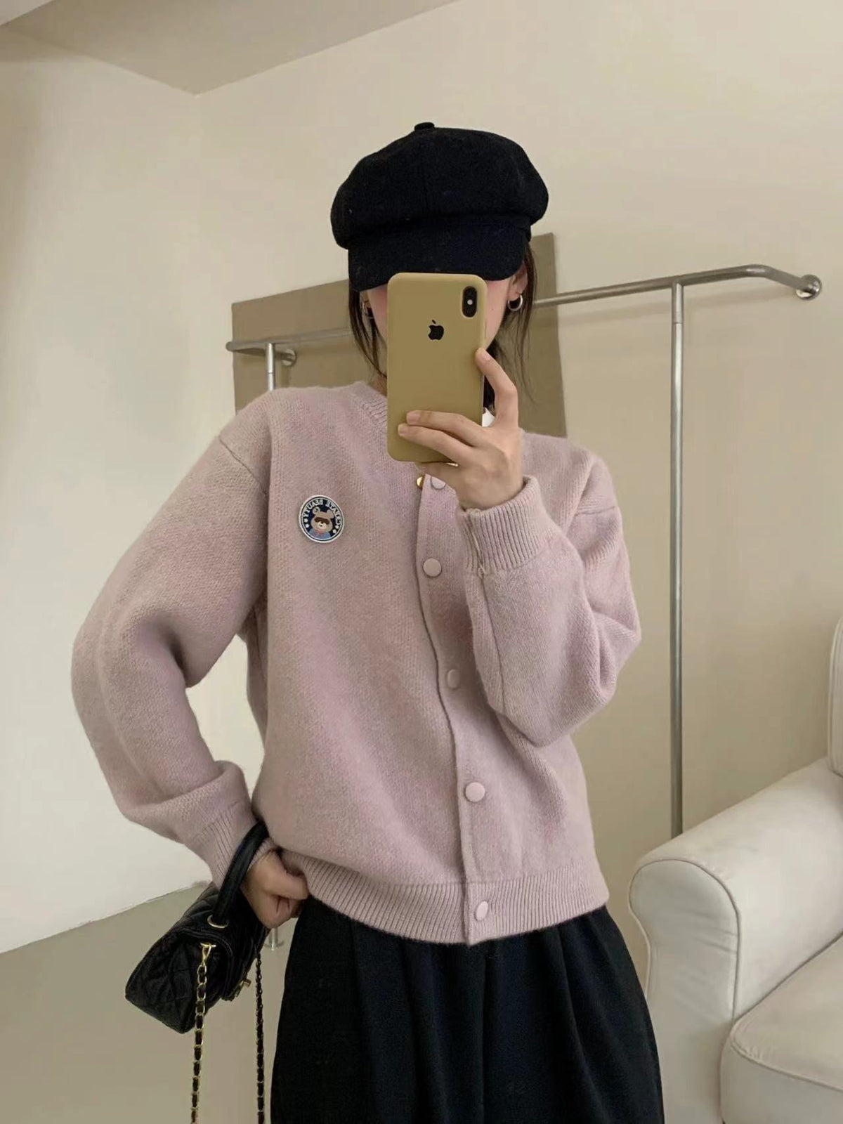 【outer】ニットカーデ　M25686