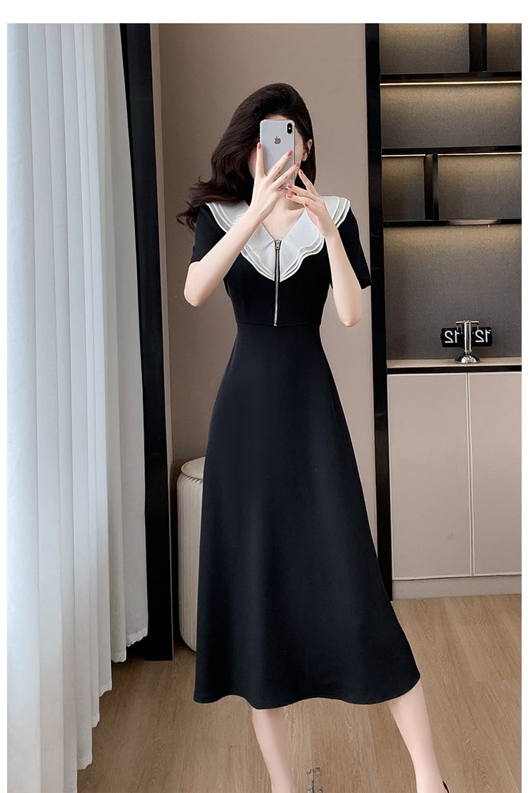 【dress】フリルデートワンピース　M24563