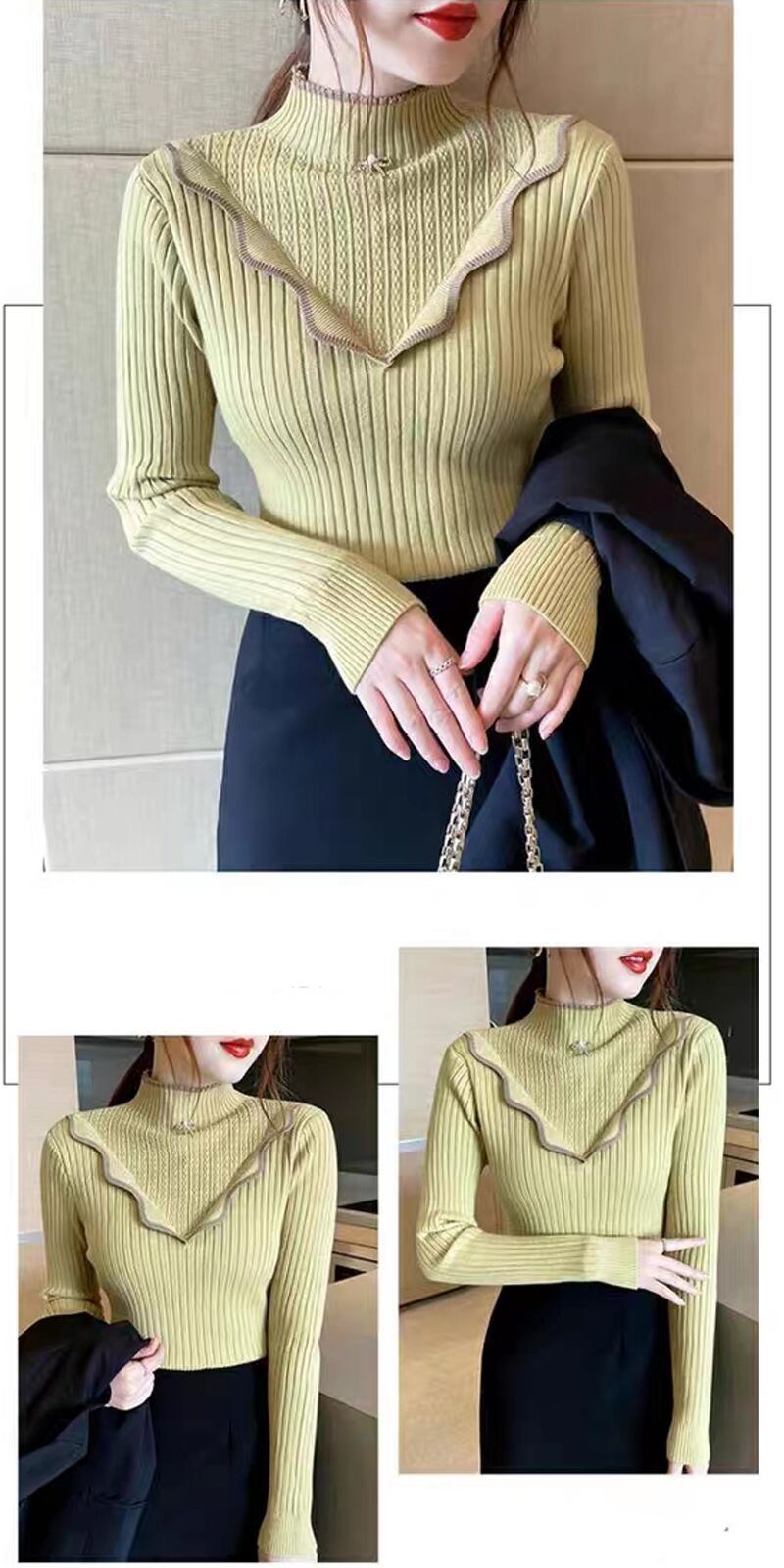 【tops】スウィートニットトップス　N2150