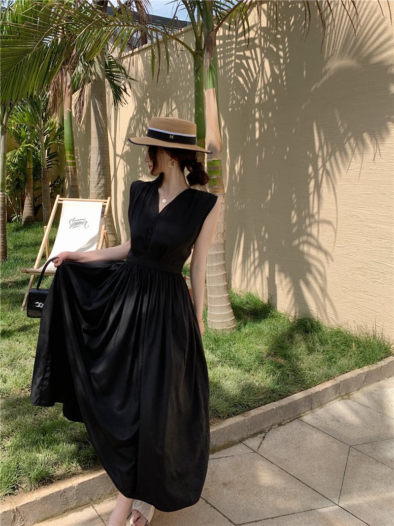 【dress】ノースリーブワンピース　M24755