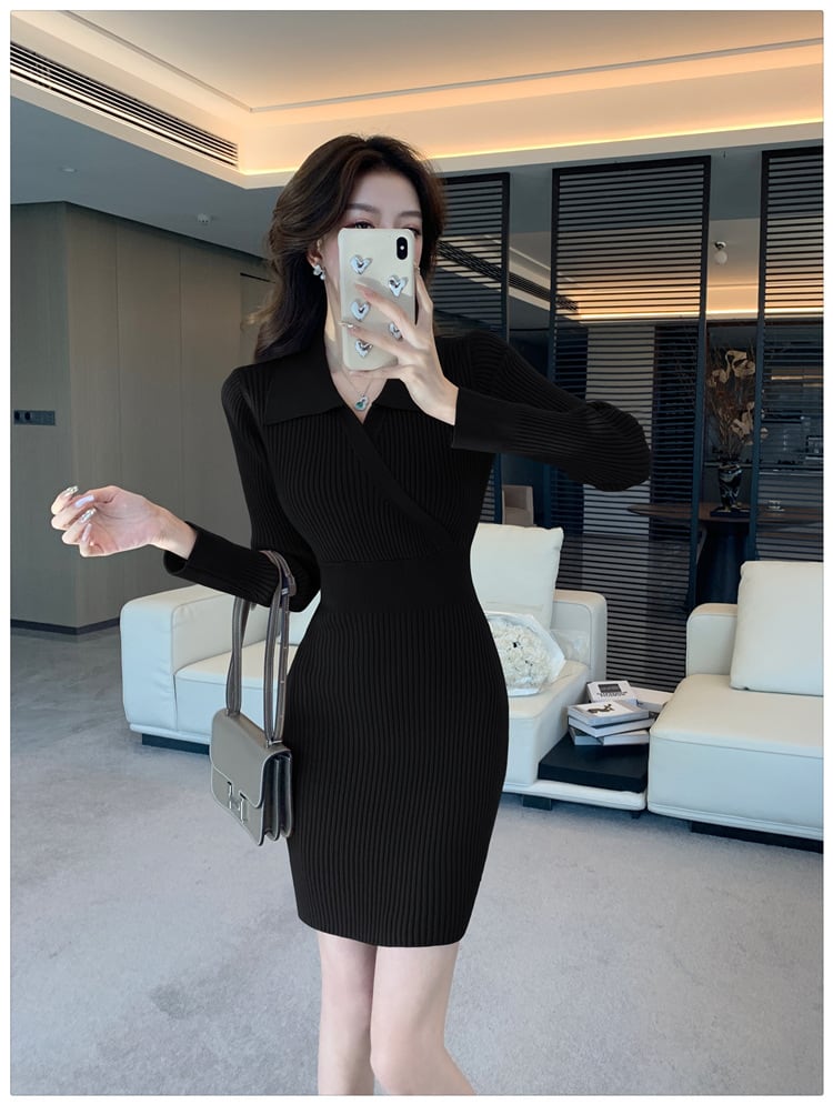 【dress】ニットワンピース　M28676