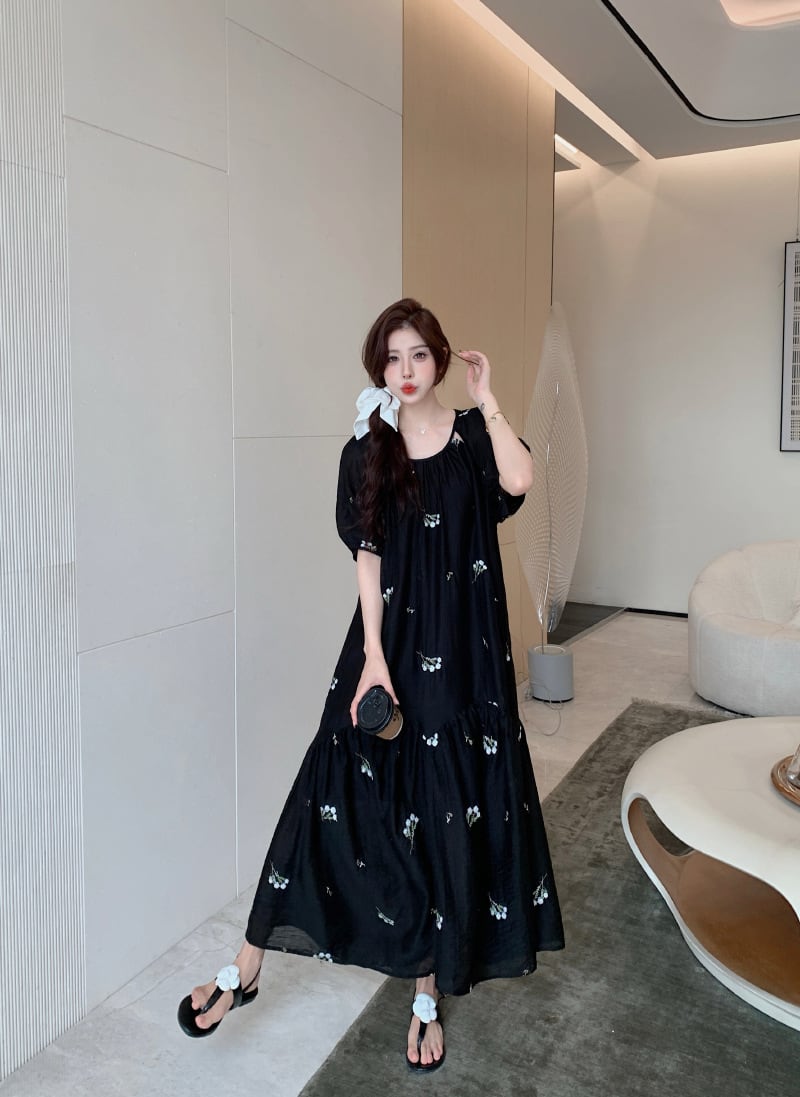 【dress】カジュアルワンピース　M25325