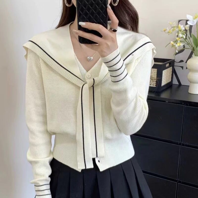 【outer】ニットカーデ　M27189