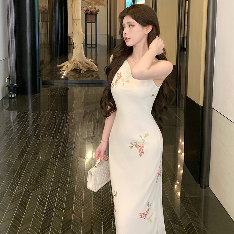 【dress】プリントキャミワンピース　M24698