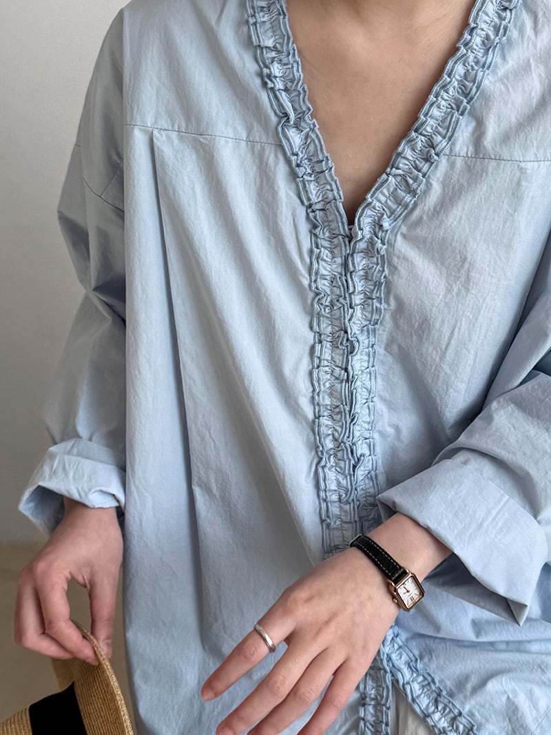 【tops】2WAYギャザーフリルトップス　N2989