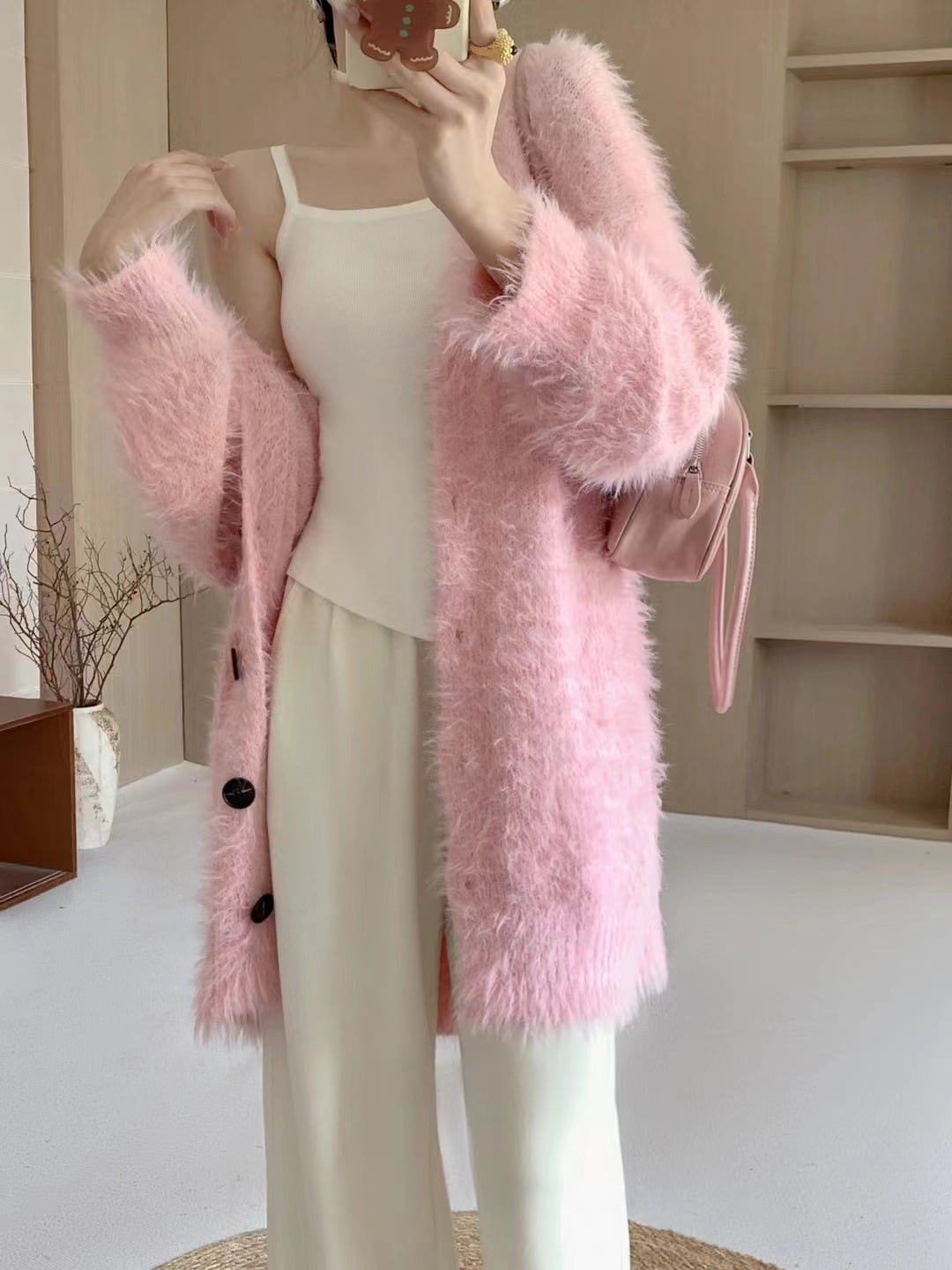 【outer】ニットカーデ　M27326