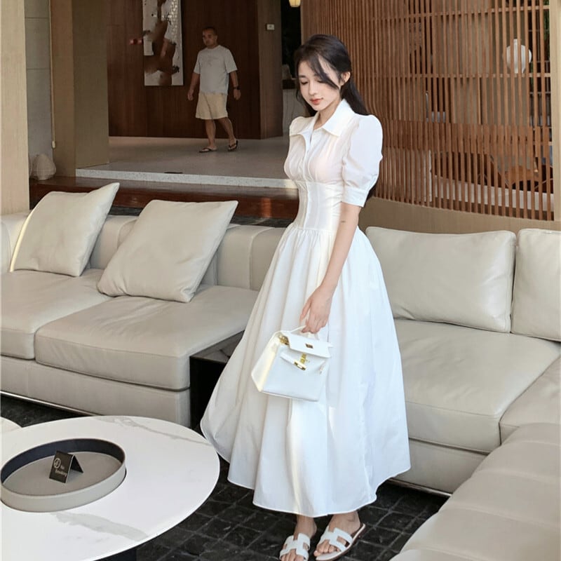 【dress】シャツワンピース　M24668