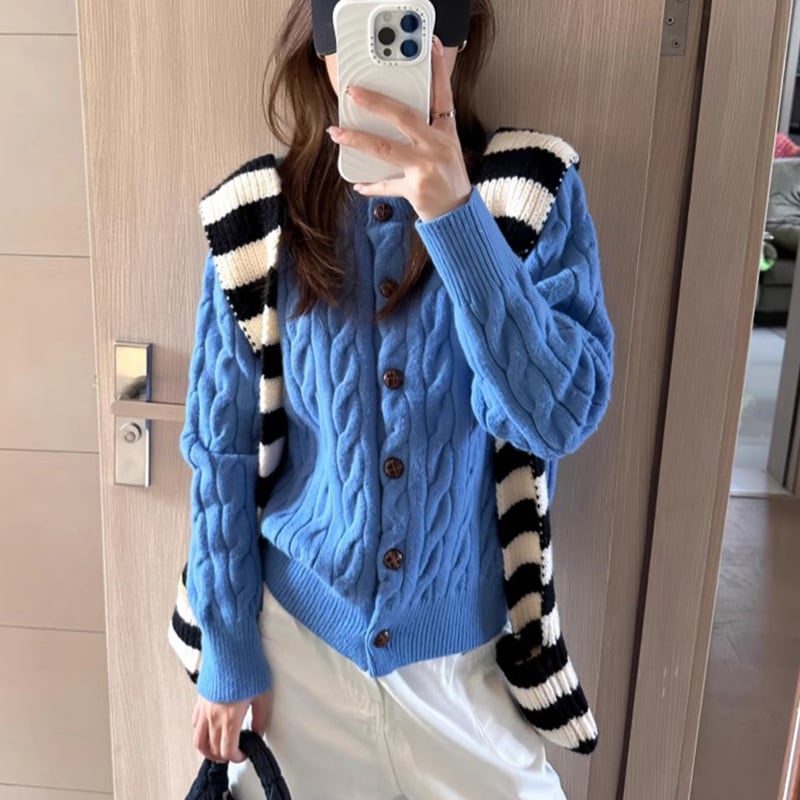 【outer】ニットカーデ　M27710