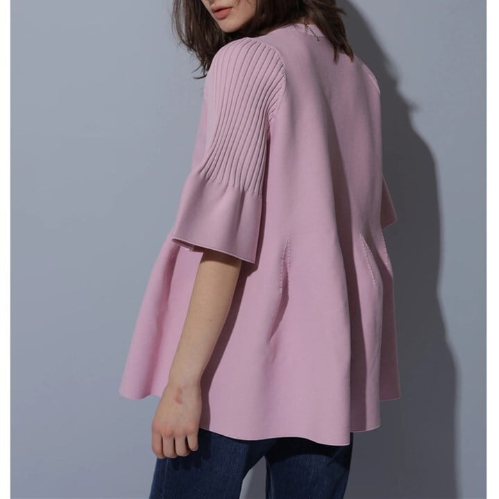 【tops】アンブレラスリーブトップス　N-1649