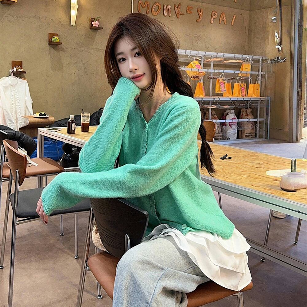 【outer】ニットカーデ　M29564