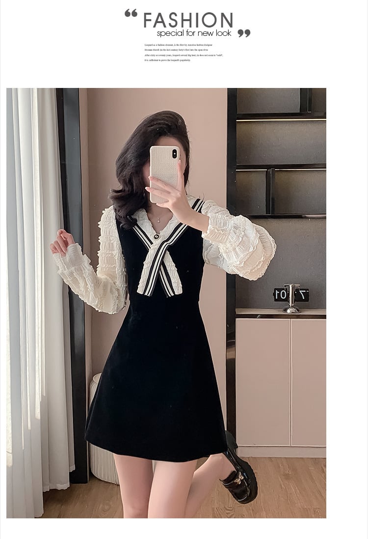 【dress】ドッキングワンピース　M29364