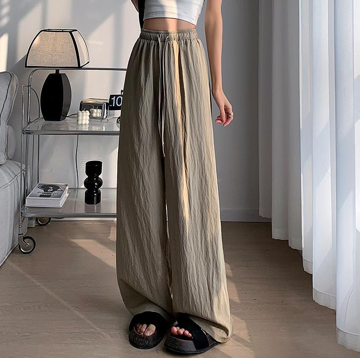 【bottoms】4色ウエストゴムガウチョパンツF7491