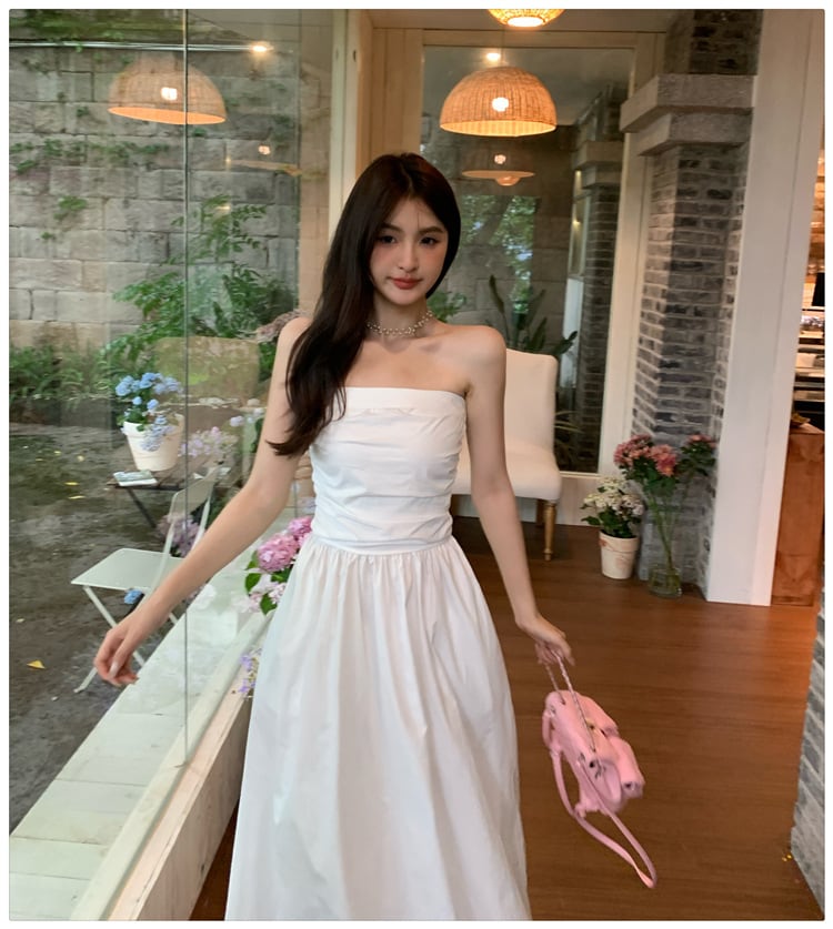 【dress】オフショルダーワンピース　M24496