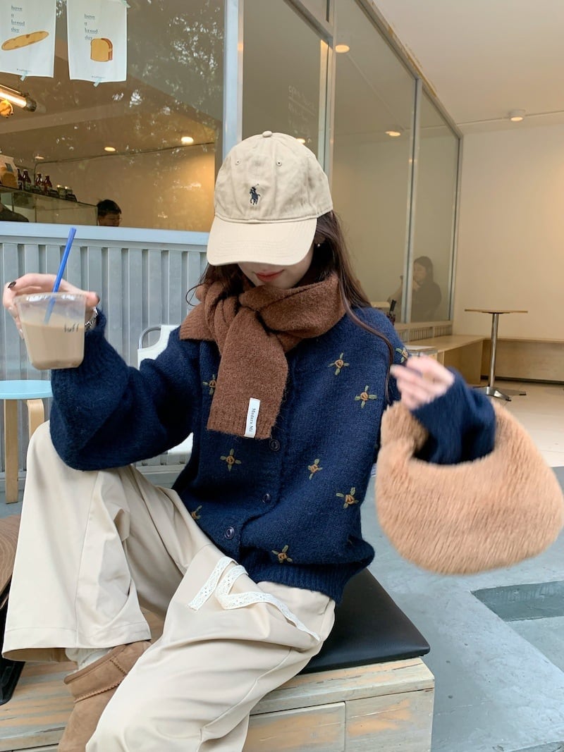【outer】ニットカーデ　M26981