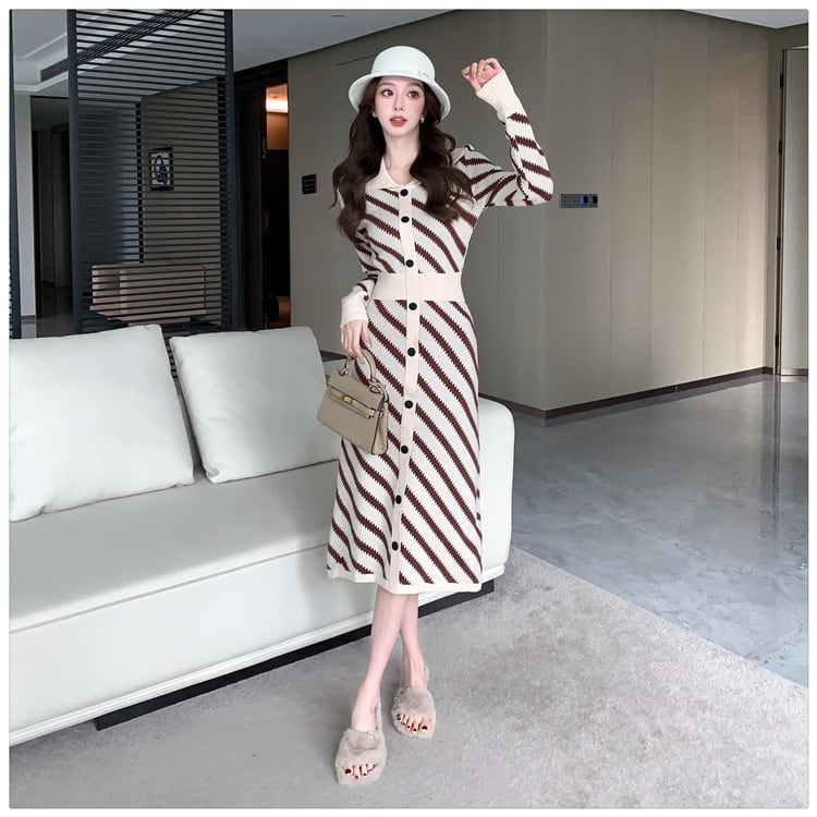 【dress】ニットワンピース　M28206