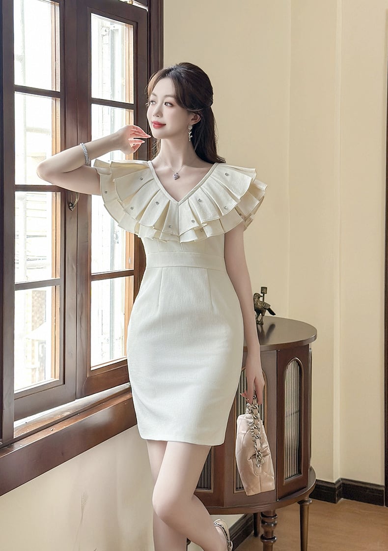 【dress】フリルワンピース　M24199