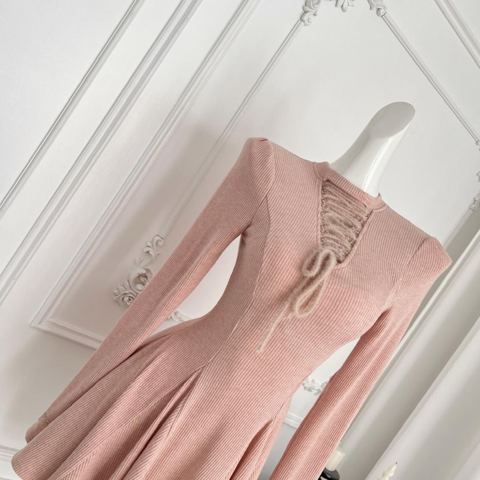 【dress】ニットワンピース　M28347