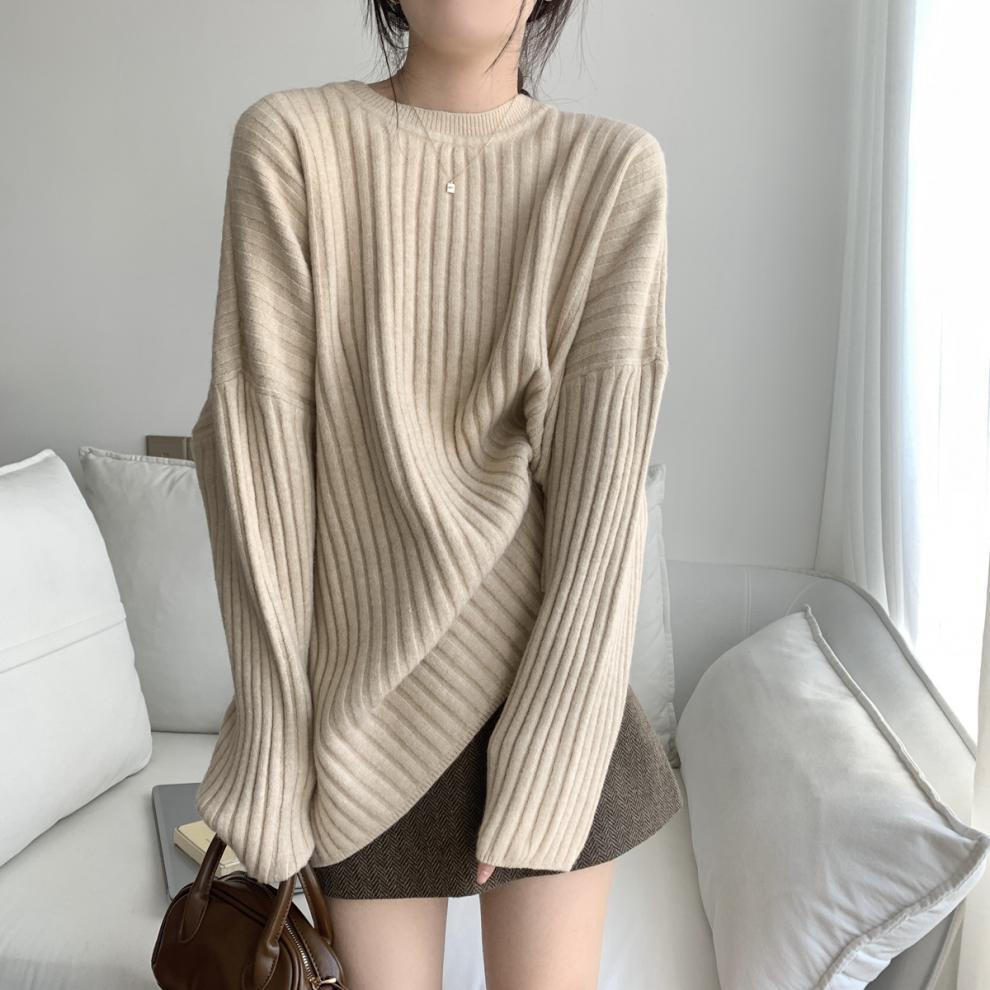 【tops】ニットプルオーバー　M19007