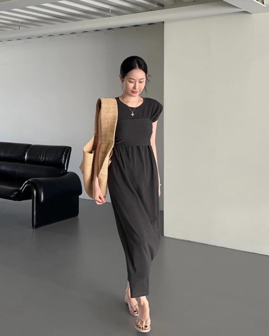 【dress】ノースリーブワンピース　M25068