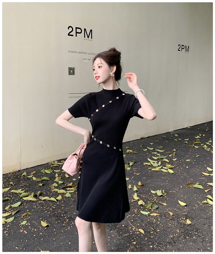 【dress】ニットワンピース　M23994