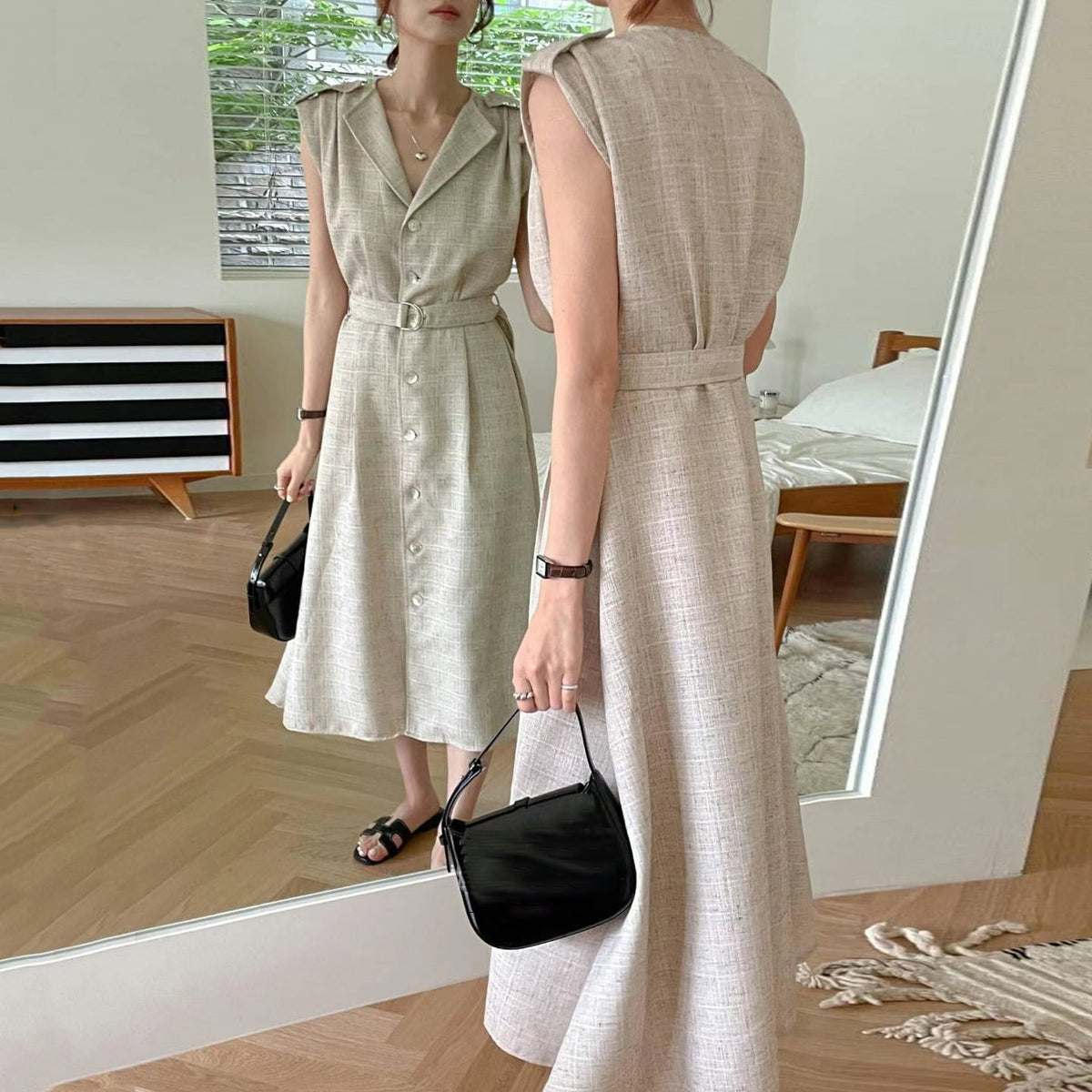 【dress】ノースリーブワンピース　M24746