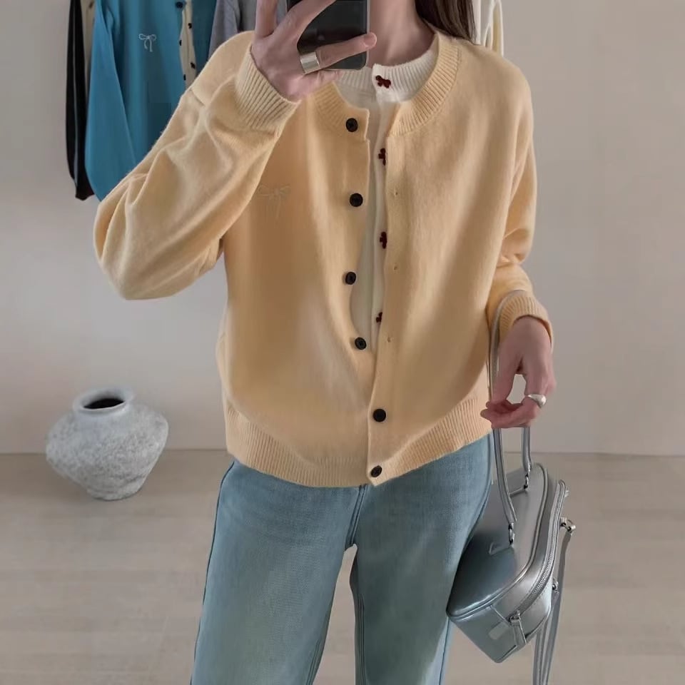【outer】ニットカーデ　M29077
