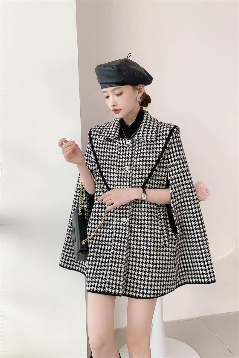【outer】ケープコート　N2762