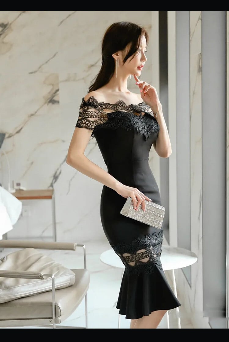 【dress】マーメイドワンピース　M24272